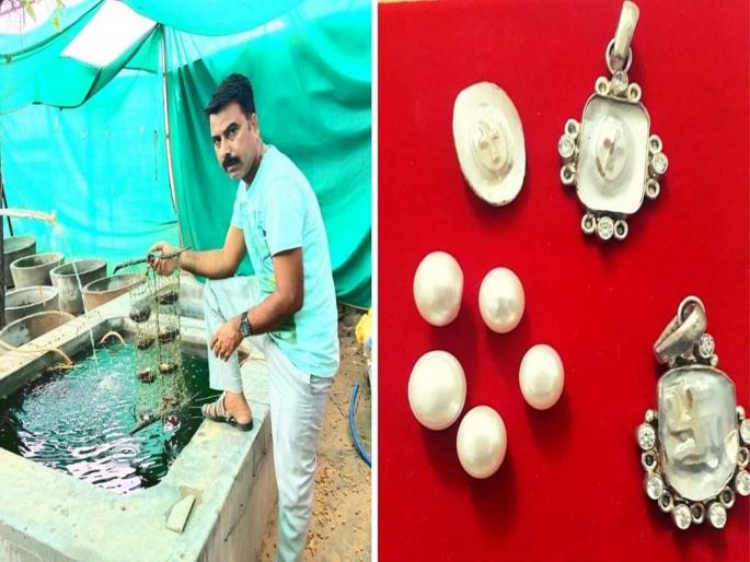 Narendra Garva Rajasthan who earning Rs 5 lakh by cultivating pearls | मोत्याच्या शेतीने चमकलं नशीब! कमी इन्व्हेस्टमेंटमध्ये आता वर्षाला होते ५ लाखांची कमाई, कधी विकत होता पुस्तके! Narendra Garva Rajasthan who earning Rs 5 lakh by cultivating pearls | मोत्याच्या शेतीने चमकलं नशीब! कमी इन्व्हेस्टमेंटमध्ये आता वर्षाला होते ५ लाखांची कमाई, कधी विकत होता पुस्तके!