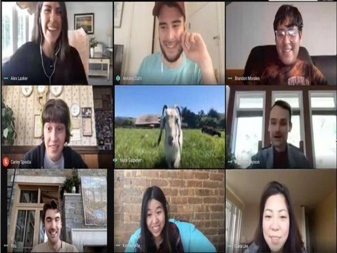 Farm makes Rs 50 lakhs in pandemic by offering zoom calls with goats | कोरोना काळात लोकांना बकरीसोबत झूम कॉलची दिली ऑफर, अशीच केली ५० लाख रूपयांची कमाई..... Farm makes Rs 50 lakhs in pandemic by offering zoom calls with goats | कोरोना काळात लोकांना बकरीसोबत झूम कॉलची दिली ऑफर, अशीच केली ५० लाख रूपयांची कमाई.....