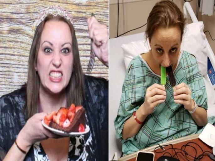 US woman Sara Lefebvre diagnosed with auto brewery syndrome needs liver transplant because her body makes her drunk | दारू न पिताच या महिलेला चढते नशा, लिवरही झालं खराब; कारण वाचून व्हाल अवाक्... US woman Sara Lefebvre diagnosed with auto brewery syndrome needs liver transplant because her body makes her drunk | दारू न पिताच या महिलेला चढते नशा, लिवरही झालं खराब; कारण वाचून व्हाल अवाक्...