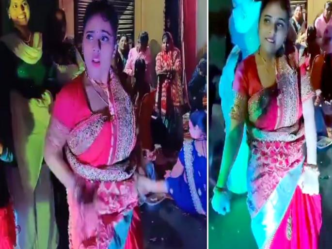 Desi bhabhis hot dance video viral on social media 10 million views | VIDEO : 'ती'च्या ठुमक्यांनी उडवून दिली धमाल, बघणारे म्हणत राहिले कमाल, कमाल...कमाल.... Desi bhabhis hot dance video viral on social media 10 million views | VIDEO : 'ती'च्या ठुमक्यांनी उडवून दिली धमाल, बघणारे म्हणत राहिले कमाल, कमाल...कमाल....
