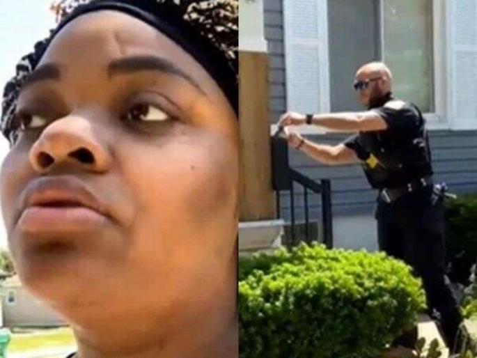 Woman fined for talking loudly at her own home | आपल्याच घरात फोनवर बोलत होती महिला, पोलिसांनी ठोठावला २७ हजार रूपयांचा दंड Woman fined for talking loudly at her own home | आपल्याच घरात फोनवर बोलत होती महिला, पोलिसांनी ठोठावला २७ हजार रूपयांचा दंड