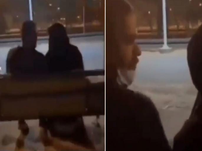 Cheater husband meets girlfriend on the pretext of jogging wife caught him on camera | VIDEO : वॉकच्या बहाण्याने गर्लफ्रेन्डला भेटण्यासाठी गेला पती, पत्नीने दोघांना रंगेहाथ पकडलं आणि... Cheater husband meets girlfriend on the pretext of jogging wife caught him on camera | VIDEO : वॉकच्या बहाण्याने गर्लफ्रेन्डला भेटण्यासाठी गेला पती, पत्नीने दोघांना रंगेहाथ पकडलं आणि...