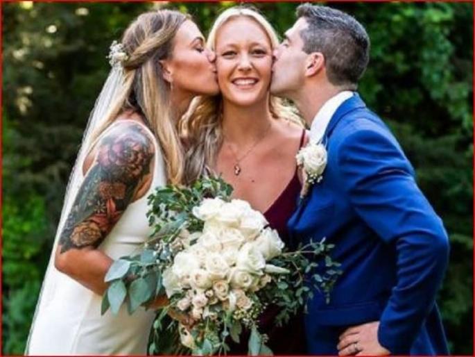 US : Woman fell in love with doctor husband and his wife, Now living together in New York | पती-पत्नीच्या प्रेमात पडली २६ वर्षीय तरूणी, आता तिघेही एकत्र करतात संसार