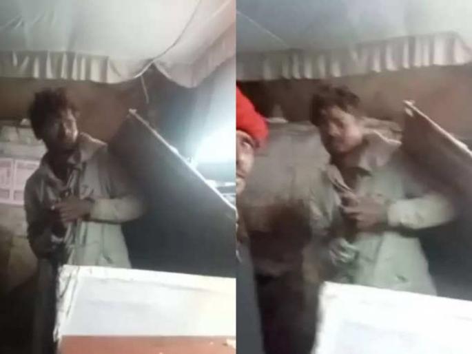 MP : Jabalpur thief came to steal and slept in shop due to shiver cold caught in morning | चोरी करायला आलेल्या चोराला दुकानात आली झोप, सकाळी दुकानदाराने उठवलं तर म्हणाला.... MP : Jabalpur thief came to steal and slept in shop due to shiver cold caught in morning | चोरी करायला आलेल्या चोराला दुकानात आली झोप, सकाळी दुकानदाराने उठवलं तर म्हणाला....