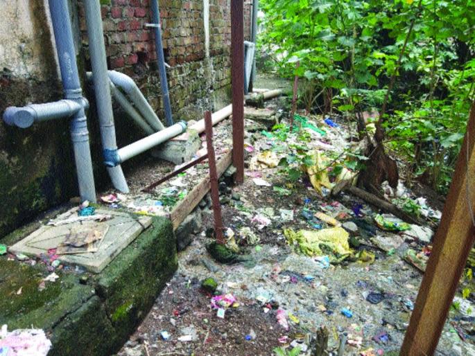 Water reservoir in Virar | विरारमधील जलस्रोत संकटात Water reservoir in Virar | विरारमधील जलस्रोत संकटात