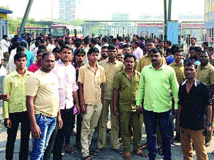 Death of Rickshaw driver in NMMT | एनएमएमटीच्या धडकेत रिक्षाचालकाचा मृत्यू Death of Rickshaw driver in NMMT | एनएमएमटीच्या धडकेत रिक्षाचालकाचा मृत्यू