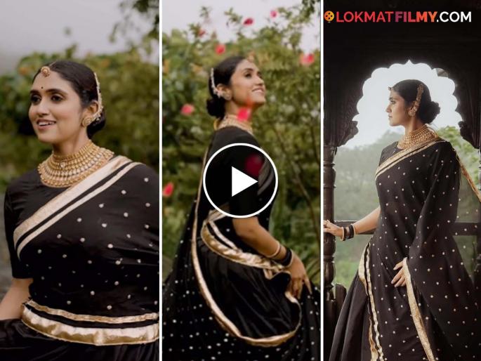Rinku Rajguru Shares Traditional Royal Look Video Viral Swapnil Joshi Comment Drew Attention | मेरे पास है तू मेरे साथ है! रिंकूने शेअर केला Video, दिसतेय कमालीची सुंदर!