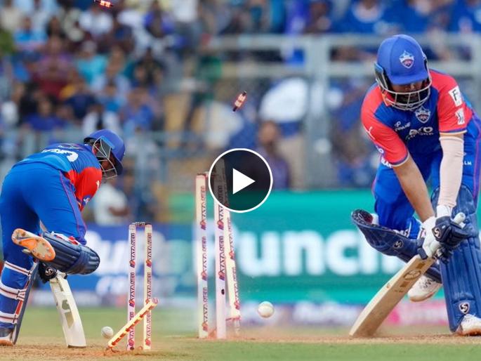 IPL 2024, Mumbai Indians vs Delhi Capitals Live Marathi : WHAT A YORKER FROM JASPRIT BUMRAH, Prithvi Shaw clean bowled, Video  | जसप्रीत बुमराहचा 'गेम चेंजर' Yorker, पृथ्वी शॉ फिरला गरगर; IPL 2024 मधील सर्वोत्तम चेंडू