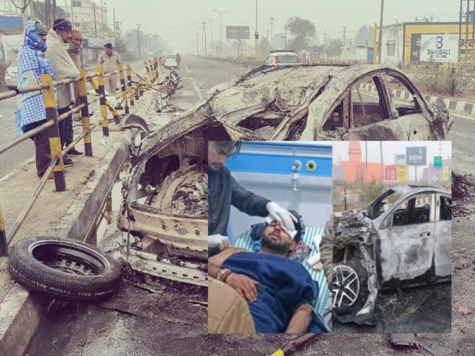 150 km speed rishabh pant trouble car accident in haridwar | १५० किमी वेग ऋषभ पंतला नडला; हरिद्वारमध्ये गाडीला अपघात, आईला ‘सरप्राइज’ महागात 150 km speed rishabh pant trouble car accident in haridwar | १५० किमी वेग ऋषभ पंतला नडला; हरिद्वारमध्ये गाडीला अपघात, आईला ‘सरप्राइज’ महागात