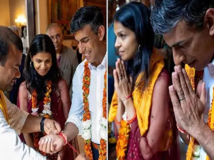 Rishi Sunak shared photos of doing Puja on Janmashtami, controversy on social media | Janmashtami: ऋषी सुनक यांनी जन्माष्टमीनिमित्त सपत्निक पूजा करतानाचे शेअर केले फोटो, सोशल मीडियावर वाद Rishi Sunak shared photos of doing Puja on Janmashtami, controversy on social media | Janmashtami: ऋषी सुनक यांनी जन्माष्टमीनिमित्त सपत्निक पूजा करतानाचे शेअर केले फोटो, सोशल मीडियावर वाद