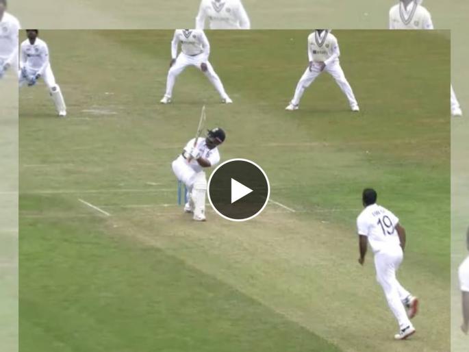 LEI vs IND : Rishabh Pant scored 76 runs from 87 balls including 14 fours and 1 six in the warm-up match, Watch Video  | Rishabh Pant, LEI vs IND : १५ चेंडूंत कुटल्या ६२ धावा; रिषभ पंतची भारतीय गोलंदाजांविरुद्धच 'हवा'; लिसेस्टरशायर मजबूत स्थितीत, Video 