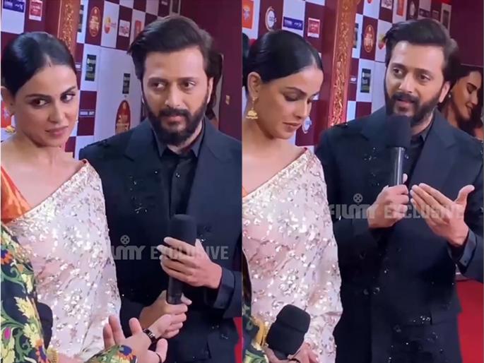 After ved movie Riteish Deshmukh wanted to play comedy role in Marathi cinema | रितेश देशमुखला 'वेड'नंतर मराठीत साकारायची कॉमेडी भूमिका, म्हणाला- मराठीत विनोदाचा दर्जा... After ved movie Riteish Deshmukh wanted to play comedy role in Marathi cinema | रितेश देशमुखला 'वेड'नंतर मराठीत साकारायची कॉमेडी भूमिका, म्हणाला- मराठीत विनोदाचा दर्जा...