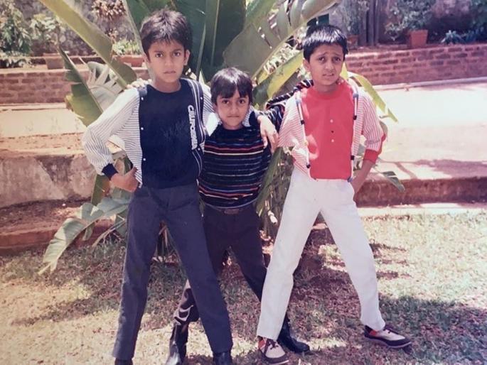 Do you recognize these triplets in the photo? One is an actor and two are politicians ritesh deshmukh and dhiraj deshmukh | फोटोतील या त्रिमुर्तींना ओळखलंत का?, एक आहे अभिनेता तर दोन राजकारणी Do you recognize these triplets in the photo? One is an actor and two are politicians ritesh deshmukh and dhiraj deshmukh | फोटोतील या त्रिमुर्तींना ओळखलंत का?, एक आहे अभिनेता तर दोन राजकारणी