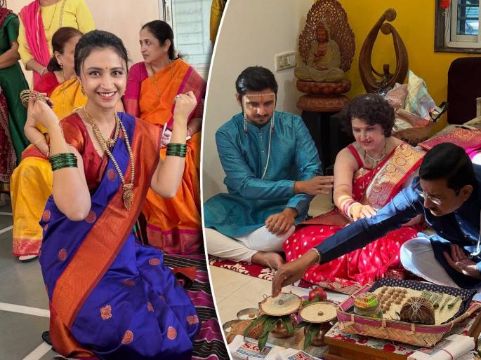 marathi actress ritika shrotri shared brother wedding rituals photo | मराठी अभिनेत्रीच्या घरी लगीनघाई! लग्नापूर्वीच्या विधींनाही सुरुवात, शेअर केले फोटो marathi actress ritika shrotri shared brother wedding rituals photo | मराठी अभिनेत्रीच्या घरी लगीनघाई! लग्नापूर्वीच्या विधींनाही सुरुवात, शेअर केले फोटो