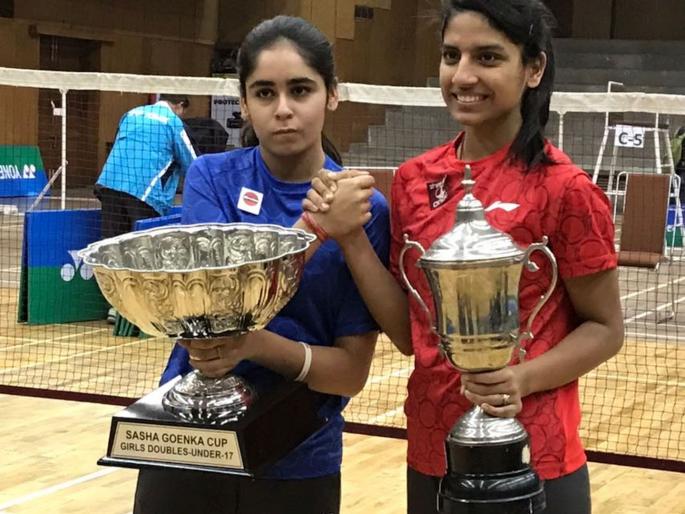 Badminton player Hrithika-Simran pair ignored | बॅडमिंटनपटू रितिका-सिमरन जोडीकडे दुर्लक्ष Badminton player Hrithika-Simran pair ignored | बॅडमिंटनपटू रितिका-सिमरन जोडीकडे दुर्लक्ष