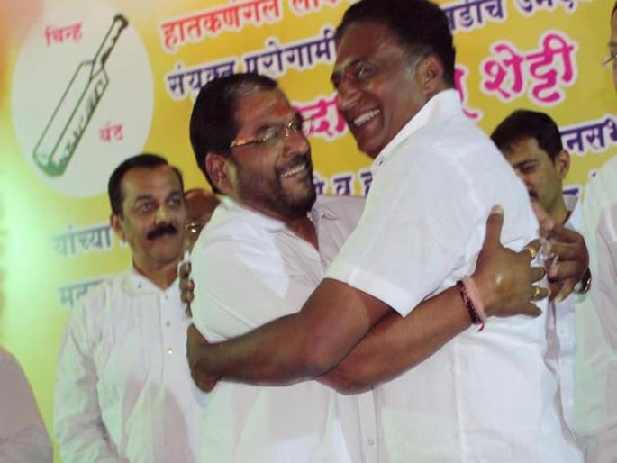 Rajuk Shettys rally by Jayakant Shikre, Hathkangale in Prakash Raj | राजू शेट्टींच्या प्रचारार्थ जयकांत शिक्रे, हातकणंगलेत प्रकाश राज गरजले