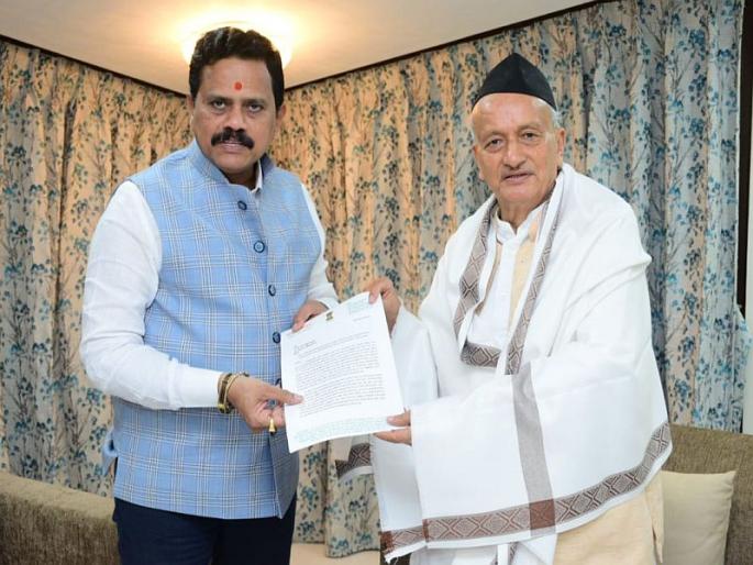 'Transfer of new Thane railway station to speed up', rajan vichare meet governor koshyari | 'नविन ठाणे रेल्वेस्थानकाच्या हस्तांतरित प्रक्रियेला गती मिळावी' 'Transfer of new Thane railway station to speed up', rajan vichare meet governor koshyari | 'नविन ठाणे रेल्वेस्थानकाच्या हस्तांतरित प्रक्रियेला गती मिळावी'