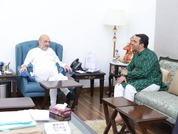 Inclusion of RLD in NDA, Jayant Singh meets Amit Shah and JP Nadda | RLD चा NDA मध्ये समावेश, जयंत सिंह यांनी अमित शहा अन् जेपी नड्डा यांची भेट घेतली