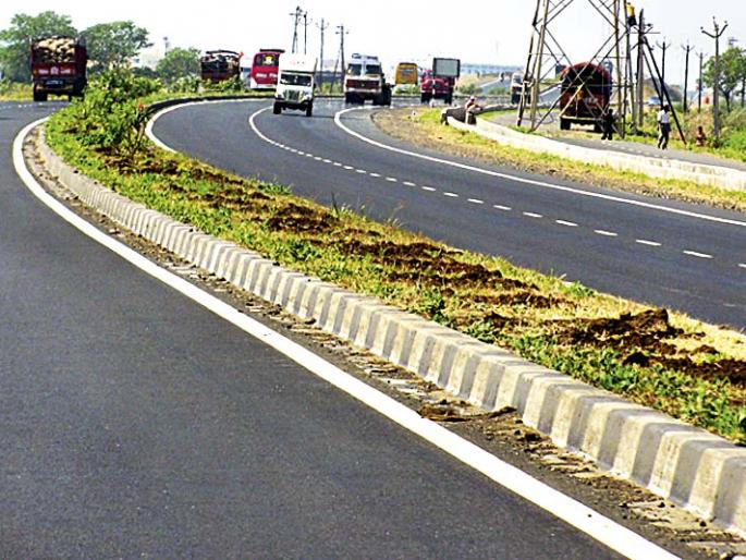 In the Nashik division of road branches, paddy tree plantations are full of flowers | नाशिकमध्ये रस्ता दुभाजकांमध्ये वड, पिंपळ वृक्ष लागवडीवर फुली  In the Nashik division of road branches, paddy tree plantations are full of flowers | नाशिकमध्ये रस्ता दुभाजकांमध्ये वड, पिंपळ वृक्ष लागवडीवर फुली