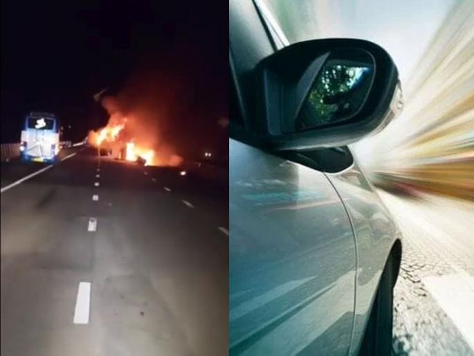 What is Road Hypnotism? Whether it's day or night, drivers become victims... read carefully after Buldhana Bus Accident | ड्रायव्हर म्हणतोय टायर फुटला, पोलीस म्हणतायत ड्रायव्हर झोपला; रोड हिप्नॉटिझम म्हणजे काय? What is Road Hypnotism? Whether it's day or night, drivers become victims... read carefully after Buldhana Bus Accident | ड्रायव्हर म्हणतोय टायर फुटला, पोलीस म्हणतायत ड्रायव्हर झोपला; रोड हिप्नॉटिझम म्हणजे काय?