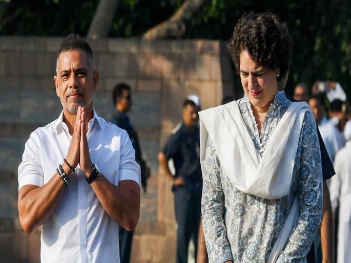 Next time Robert Vadra will appear in Parliament?; Priyanka Gandhi will contest from Wayanad, Robert Vadra first reaction | पुढच्यावेळी रॉबर्ट वाड्रा संसदेत दिसणार?; प्रियंका गांधी वायनाडला जाताच पतीची घोषणा Next time Robert Vadra will appear in Parliament?; Priyanka Gandhi will contest from Wayanad, Robert Vadra first reaction | पुढच्यावेळी रॉबर्ट वाड्रा संसदेत दिसणार?; प्रियंका गांधी वायनाडला जाताच पतीची घोषणा