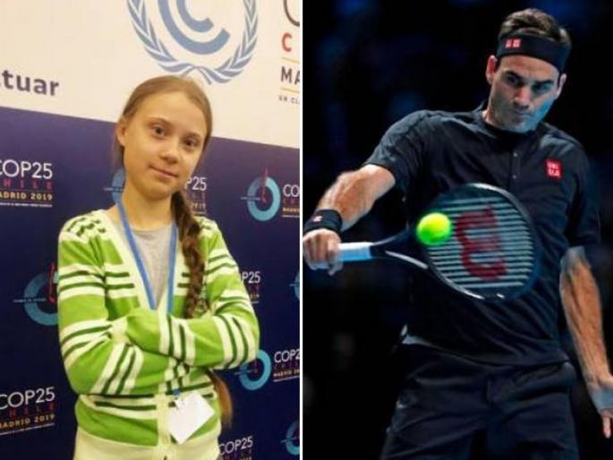 'Roger Wake Up Now', Greta Thunberg criticizes Roger Federer for his role as Ambassador of Credit Suisse | रॉजर फेडरर जागा होss; ग्रेटाच्या टीकेनंतर 'टेनिस सम्राट' नेटिझन्सच्या निशाण्यावर 'Roger Wake Up Now', Greta Thunberg criticizes Roger Federer for his role as Ambassador of Credit Suisse | रॉजर फेडरर जागा होss; ग्रेटाच्या टीकेनंतर 'टेनिस सम्राट' नेटिझन्सच्या निशाण्यावर