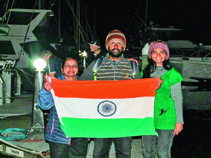 Rohan Moreain Kelly Association Crosses Seven Creek Crosses Vikram | रोहन मोरेने केला असोसिएशन सेव्हन खाडी पार करून विक्रम Rohan Moreain Kelly Association Crosses Seven Creek Crosses Vikram | रोहन मोरेने केला असोसिएशन सेव्हन खाडी पार करून विक्रम