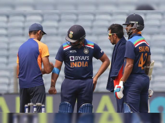 IND vs ENG, 1st ODI : Rohit Sharma and Shikhar Dhawan Surpassed Sachin Tendulkar and Virender Sehwag | IND vs ENG, 1st ODI : जखमी होऊनही रोहित शर्मा खेळत राहिला, शिखर धवनसह सचिन-वीरूचा मोठा विक्रम मोडला