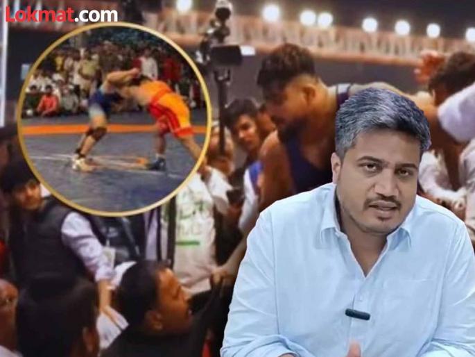 Maharashtra Kesari 2025 Controversy Suspension of umpires who gave wrong decisions, Rohit Pawar said In our time, there was no competition, there was transparency | चुकीचा निर्णय देणाऱ्या पंचांचे निलंबन, रोहित पवार म्हणाले… Maharashtra Kesari 2025 Controversy Suspension of umpires who gave wrong decisions, Rohit Pawar said In our time, there was no competition, there was transparency | चुकीचा निर्णय देणाऱ्या पंचांचे निलंबन, रोहित पवार म्हणाले…