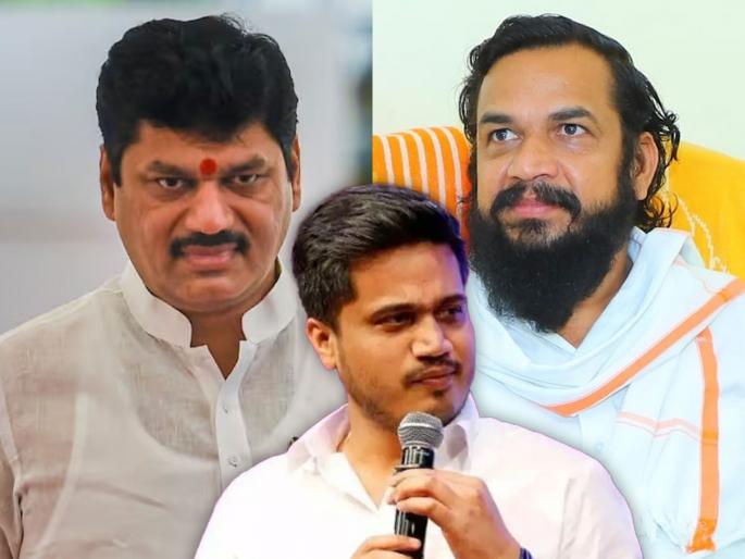MLA Rohit Pawar accused Minister Dhananjay Munde in the murder case of Sarpanch Bapu Andhale | 'धनंजय मुंडे यांच्या राईट हॅन्डने बबन गित्तेंना अडकवलं'; रोहित पवारांचा गंभीर आरोप MLA Rohit Pawar accused Minister Dhananjay Munde in the murder case of Sarpanch Bapu Andhale | 'धनंजय मुंडे यांच्या राईट हॅन्डने बबन गित्तेंना अडकवलं'; रोहित पवारांचा गंभीर आरोप