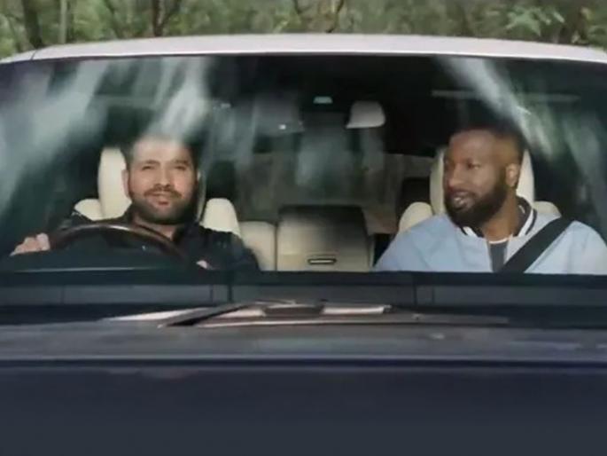 Rohit Sharma 'unfriends' Mumbai Indians mate Kieron Pollard ahead of India vs West Indies T20Is, Video | Video : रोहित शर्मानं मुंबई इंडियन्सचा सहकारी किरॉन पोलार्डला गाडीतून उतरवलं, अन्...