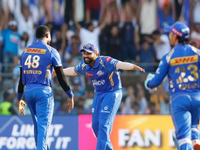 Rohit Sharma shares Insta Post after Mumbai Indians first win in IPL 2024 Hardik Pandya photo ignored MI vs DC | IPL 2024: 'मुंबई इंडियन्स'च्या पहिल्या विजयानंतर रोहित शर्माची खास पोस्ट, हार्दिक पांड्याचा फोटो मात्र गायब
