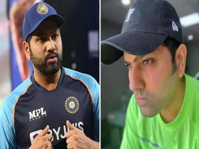 rohit sharma in posts a picture in his new look wife ritika sajdeh makes a funny comment | Rohit Sharma New Look : एवढा बेचैन का झालायस?, रोहितच्या किलर लूकवर बायकोची कमेंट, अन्...