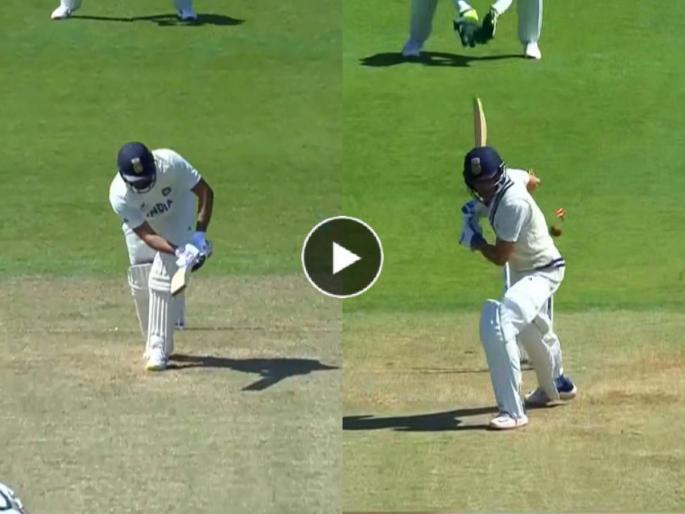 ICC World Test Championship Final 2023 IND vs AUS Live Scorecard Day 2 Shubman Gill got fooled gets clean bowled Rohit Sharma | WTC Final: उल्लू बनाया... काही न कळताच गिलची 'दांडी गुल', रोहितही फसला (Video)