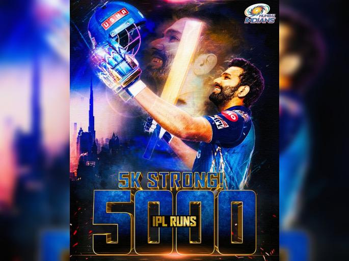 MI vs KXIP Latest News : Batsmen reaching 5000 runs milestone in IPL, In all three cases, there was an Indian fast bowler at the bowling end | MI vs KXIP Latest News : रोहित शर्माच्या IPLमध्ये 5000 धावा अन् जुळून आला अजब योगायोग, तुम्हीही व्हाल चकित
