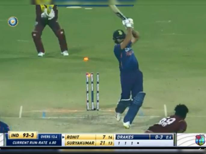 IND vs WI, 3rd T20I Live Updates : Rohit Sharma unwanted record, Most times getting out on Single Digit Scores in T20I  | IND vs WI, 3rd T20I Live Updates : रोहित शर्माच्या नावावर नकोसा विक्रम नोंदवला गेला, शाहिद आफ्रिदीला मात्र झाला असेल आनंद!