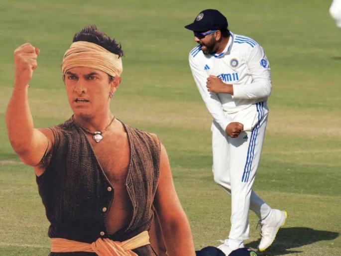 Sarfaraz Khan said, "the way Aamir Khan built the team in the Lagaan movie, seeing Rohit bhaiya, reminds me of that movie" | रोहित शर्माला पाहून मला 'लगान' मधला आमीर खान आठवतो; भारताच्या युवा खेळाडूचे विधान 
