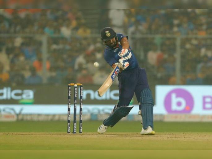 IND vs NZ, 3rd T20I Live Update : New Zealand need 185 runs to win the final T20I | IND vs NZ, 3rd T20I Live Update : रोहित शर्मानं मोडला महेंद्रसिंग धोनीचा मोठा विक्रम; टीम इंडियानं उभा केला धावांचा डोंगर