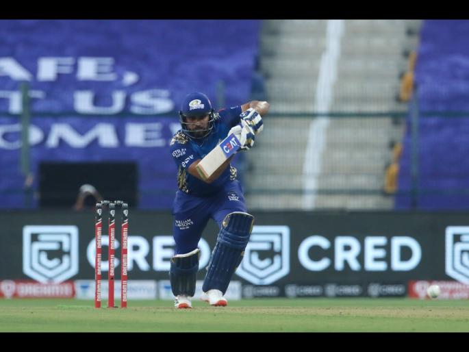 IPL 2020 MI vs CSK Latest News : First time opener hit boundary in first ball of match, Rohit Sharma registered record | IPL 2020 MI vs CSK Latest News : IPLच्या 12 पर्वात जे कुणालाच जमलं नाही ते रोहित शर्मानं करून दाखवलं