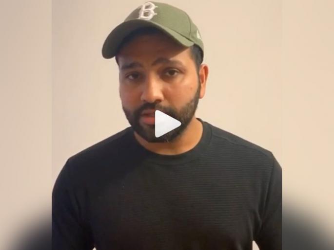 Coronavirus : Stay safe everyone, message from Rohit Sharma svg | Coronavirus : रोहित शर्मानं मानले डॉक्टर व नर्सचे मनापासून आभार; पण कशासाठी?