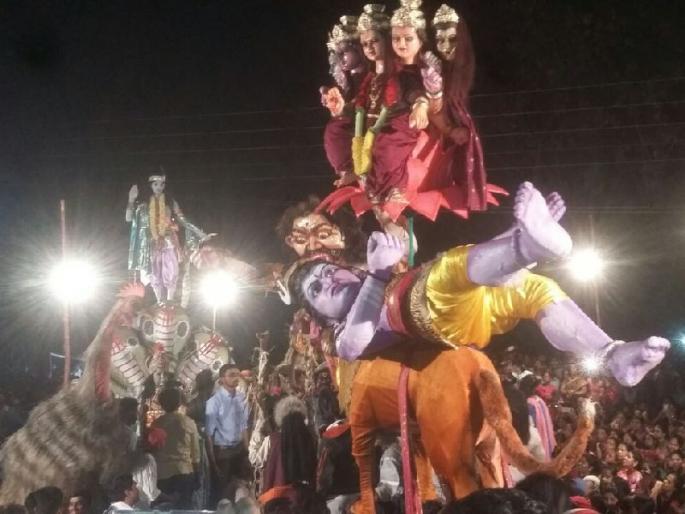 Roobat (Mand) Festival in Neroor, a unique tradition of Shimagotsav | नेरूरमधील रोंबाट ( मांड) उत्सव अलोट गर्दीत संपन्न , शिमगोत्सवातील अनोखी परंपरा