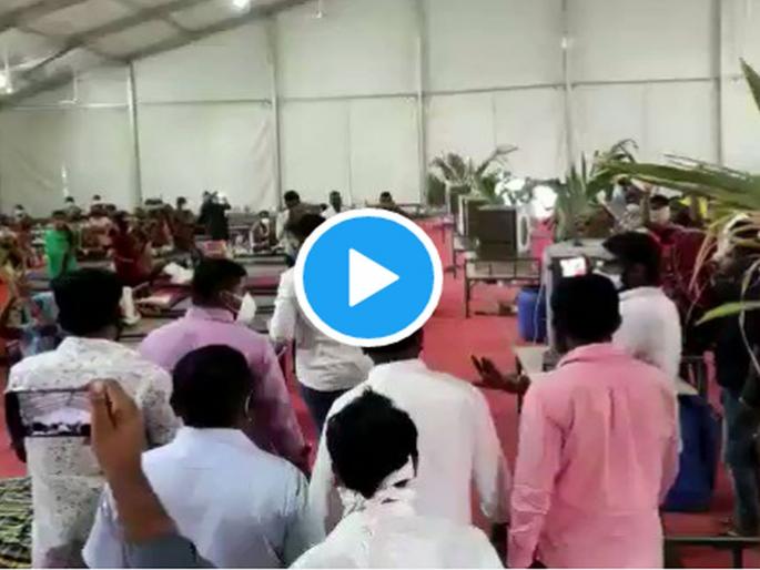NCP Mla Rohit pawar dance at Covid center on Sairat fame zingat song; Video goes viral | Rohit Pawar: कोविड सेंटरमध्ये रोहित पवार 'झिंग झिंग झिंगाट'वर थिरकले; डान्सचा Video व्हायरल NCP Mla Rohit pawar dance at Covid center on Sairat fame zingat song; Video goes viral | Rohit Pawar: कोविड सेंटरमध्ये रोहित पवार 'झिंग झिंग झिंगाट'वर थिरकले; डान्सचा Video व्हायरल