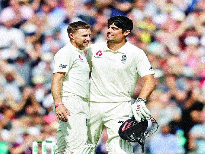 Century of former India captain; India chasing 464 runs | आजी-माजी कर्णधारांचे शतक; भारताला ४६४ धावांचे आव्हान