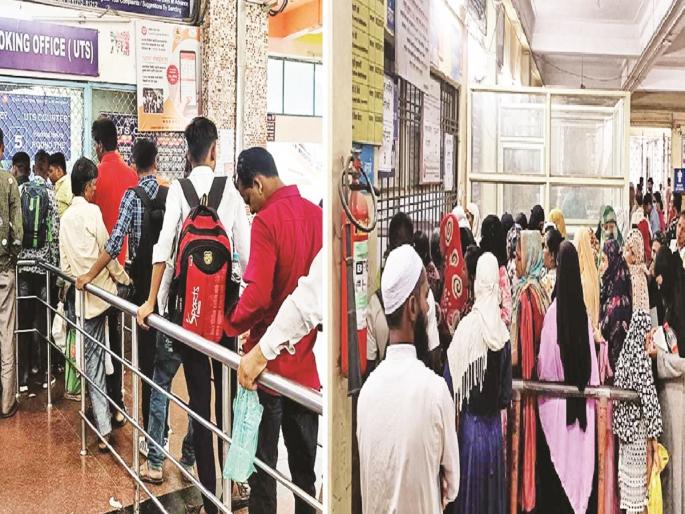 Is there nothing get without queue here hospital, railway station, bus stand? | रुग्णालय, रेल्वेस्टेशन, बसस्थानक रांगेशिवाय इथे काहीच मिळत नाही का? Is there nothing get without queue here hospital, railway station, bus stand? | रुग्णालय, रेल्वेस्टेशन, बसस्थानक रांगेशिवाय इथे काहीच मिळत नाही का?