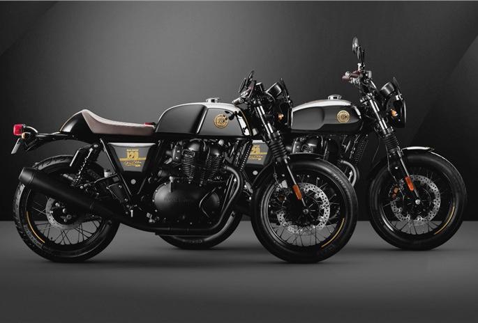 limited edition royal enfield 650 twins showcased Interceptor 650 Continental GT 650 anniversary edition | Royal Enfield कडून 650 Twins लिमिटेड एडिशन सादर; केवळ 120 युनिट्सची होणार विक्री limited edition royal enfield 650 twins showcased Interceptor 650 Continental GT 650 anniversary edition | Royal Enfield कडून 650 Twins लिमिटेड एडिशन सादर; केवळ 120 युनिट्सची होणार विक्री