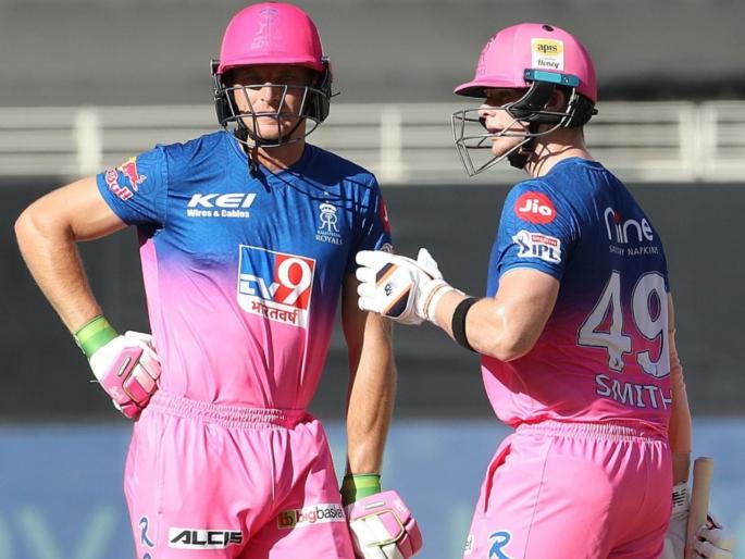 RR vs RCB Latest News : Steve Smith (57), Robin Uthappa (41) guide Rajasthan Royals to 177/6 vs Royal Challengers Bangalore | RR vs RCB Latest News : रॉबीन उथप्पा अन् स्टीव्ह स्मिथची फटकेबाजी, राजस्थानचं RCBला तगडं आव्हान