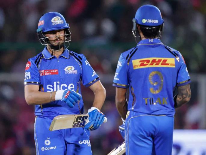 IPL 2024 , Rajasthan Royals  vs Mumbai Indians Live : Nehal Wadhera ( 49), Tilak Verma ( 65 ); Sandeep Sharma take 5 wickets, MI set 180 runs target to RR  | तिलक वर्मा सुसाट! मुंबई इंडियन्सला नेहाल वढेराने सावरले; संदीप शर्माने ५ धक्के दिले