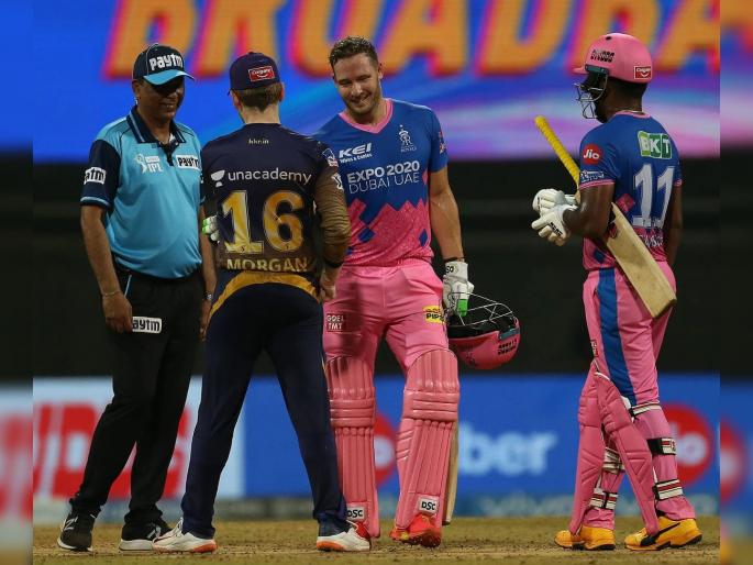 IPL 2021, RR Vs KKR T20 Match Highlight : bowlers lead to this easy victory for RR, Sanju Samson guiding the run chase as a captain | IPL 2021, RR Vs KKR T20 Match Highlight : वर्ल्ड कप विजेता कर्णधार संजू सॅमसनसमोर झुकला, कोलकाताला गांभीर्यानं विचार करायला हवा! 