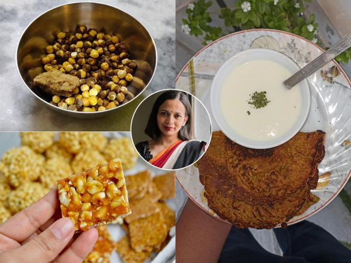 Healthy food combinations by Rujuta Diwekar Rujuta Diwekar Powerful Food Combinations for Snacks to Main Course Menu Indian diet food combinations | डाएटिशियन ऋजुता दिवेकर सांगतात ५ पावरफुल फूड कॉम्बिनेशन! वजन होईल कमी - रहाल कायम फिट...