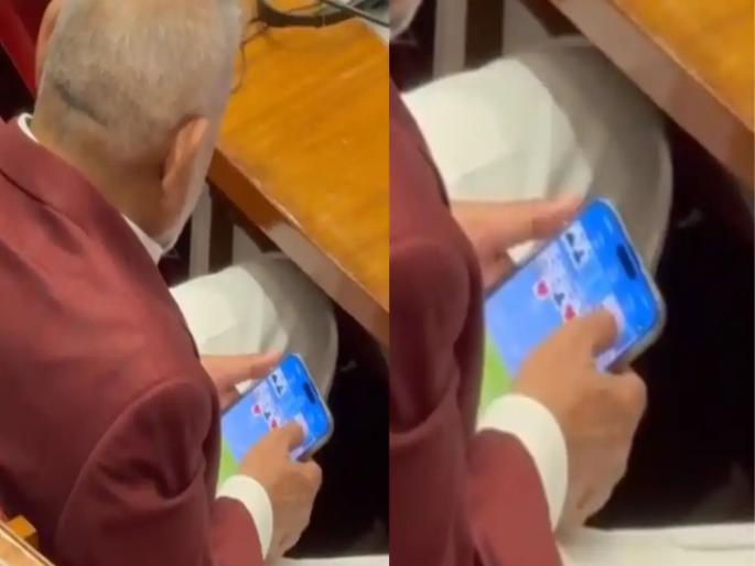 How many minutes was Agriculture Minister Manikrao Kokate playing rummy?, revealed in the legislative inquiry report, claims NCP Rohit Pawar | कृषिमंत्री कोकाटे किती मिनिटे रमी खेळत होते?, विधिमंडळ चौकशी अहवालात उघड, रोहित पवारांचा दावा How many minutes was Agriculture Minister Manikrao Kokate playing rummy?, revealed in the legislative inquiry report, claims NCP Rohit Pawar | कृषिमंत्री कोकाटे किती मिनिटे रमी खेळत होते?, विधिमंडळ चौकशी अहवालात उघड, रोहित पवारांचा दावा